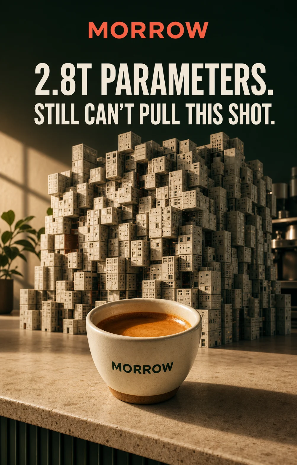 Morrow Coffee Kimi K3 newsjacking campaign
